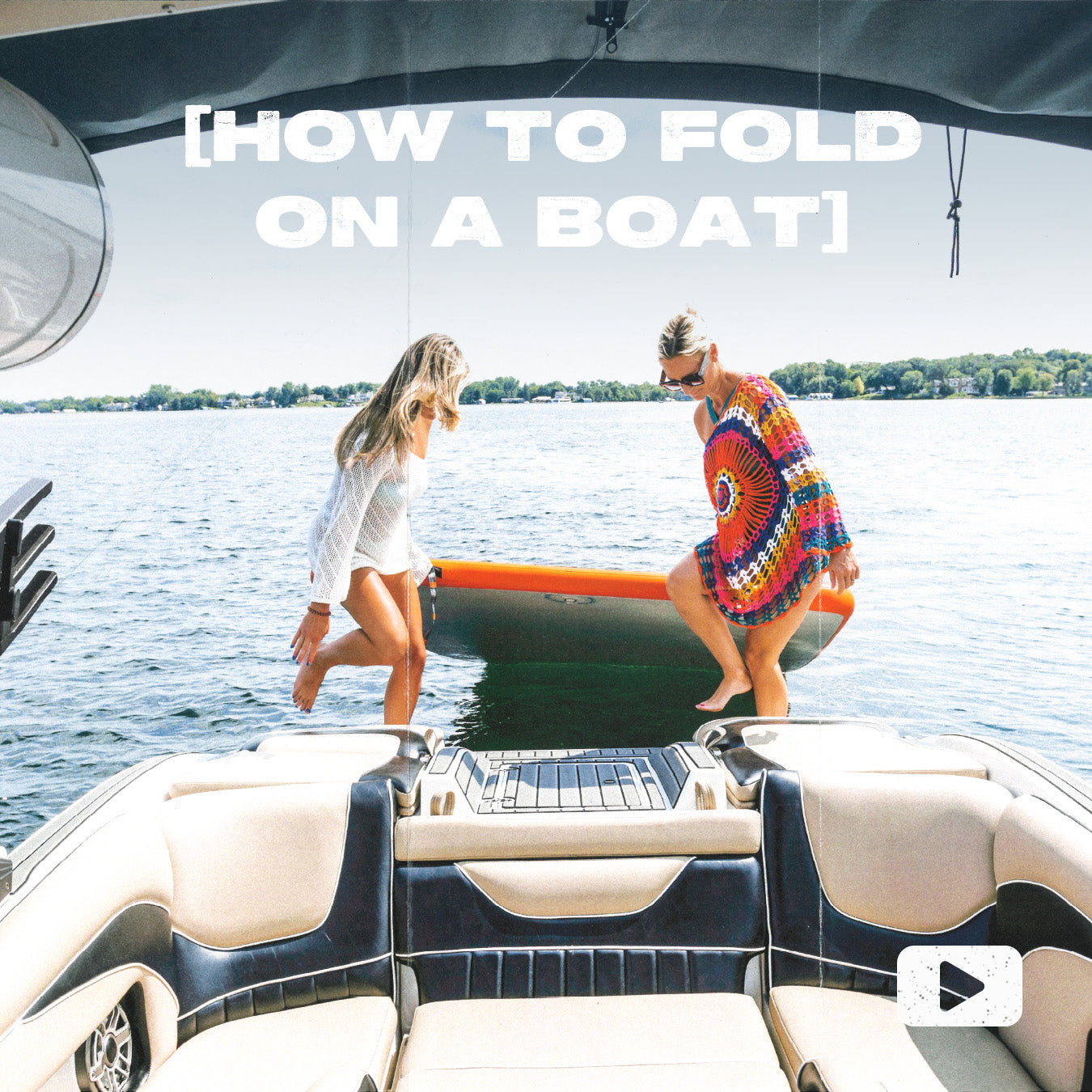 How to Fold up a MISSION Reef Mat From the Boat